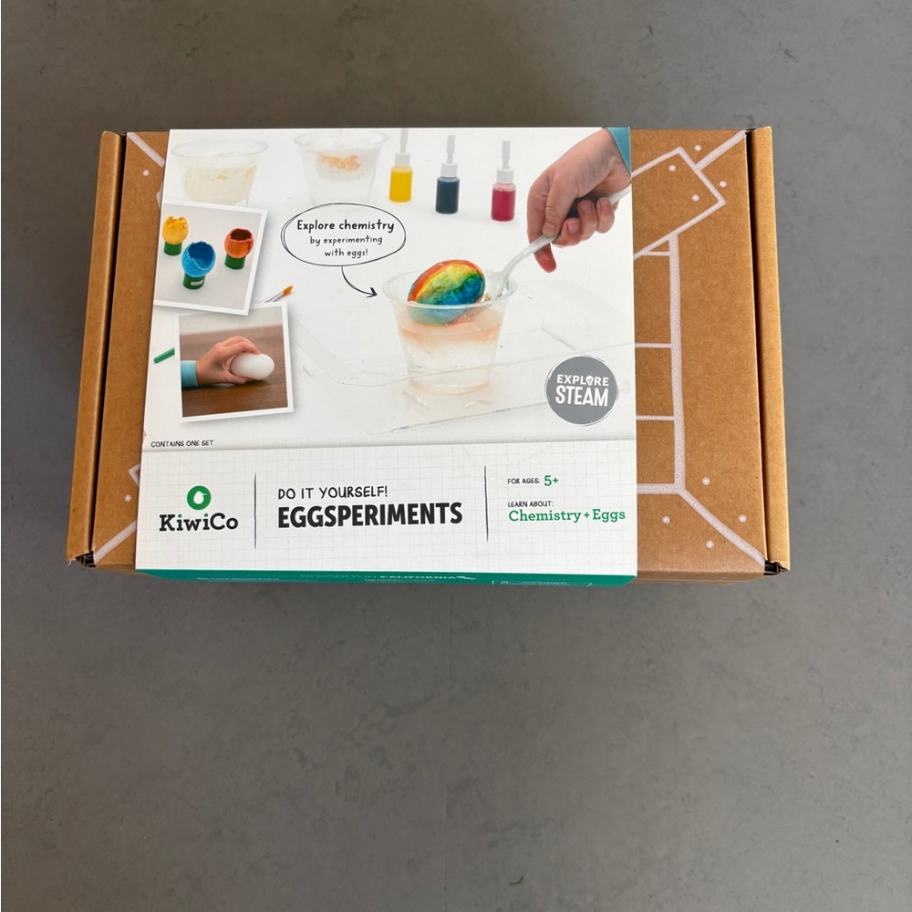 KiwiCo Eggsperiments Chemistry Kit